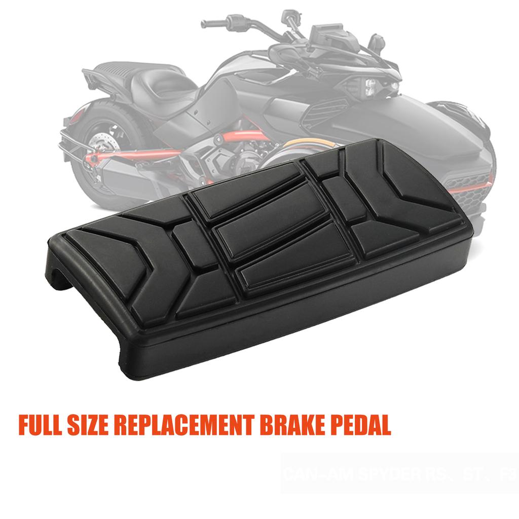 Full Size Extended Brake Foot Rest Peg Pedal Heavy Duty Brake Pedal Ergonomically Designed Brake Pedal for Off Road Vehicle