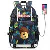 Roblox Gaming Rugzak Grote Capaciteit Jongens Meisjes Schoolreis Tas
