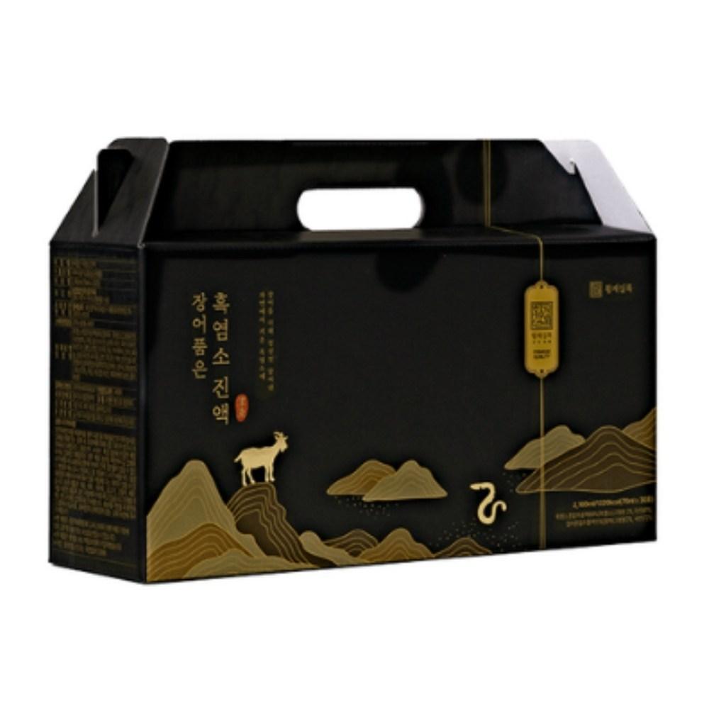 Hwangje Sillok Eel-infused Black Goat Extract 8.4L 4 Boxes