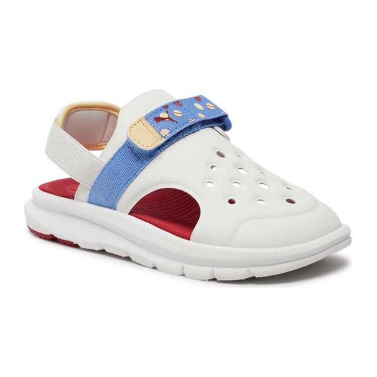 Puma Evolve Sandale Kleinkind Sommercamp - Warmweiß Kinder Sneaker Creme Himmelblau Kamille 395646-01