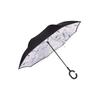 Thickened Black Parasol Umbrella Umbrella Boutique Innovative Reverse Umbrella Double-layer Sun Umbrella