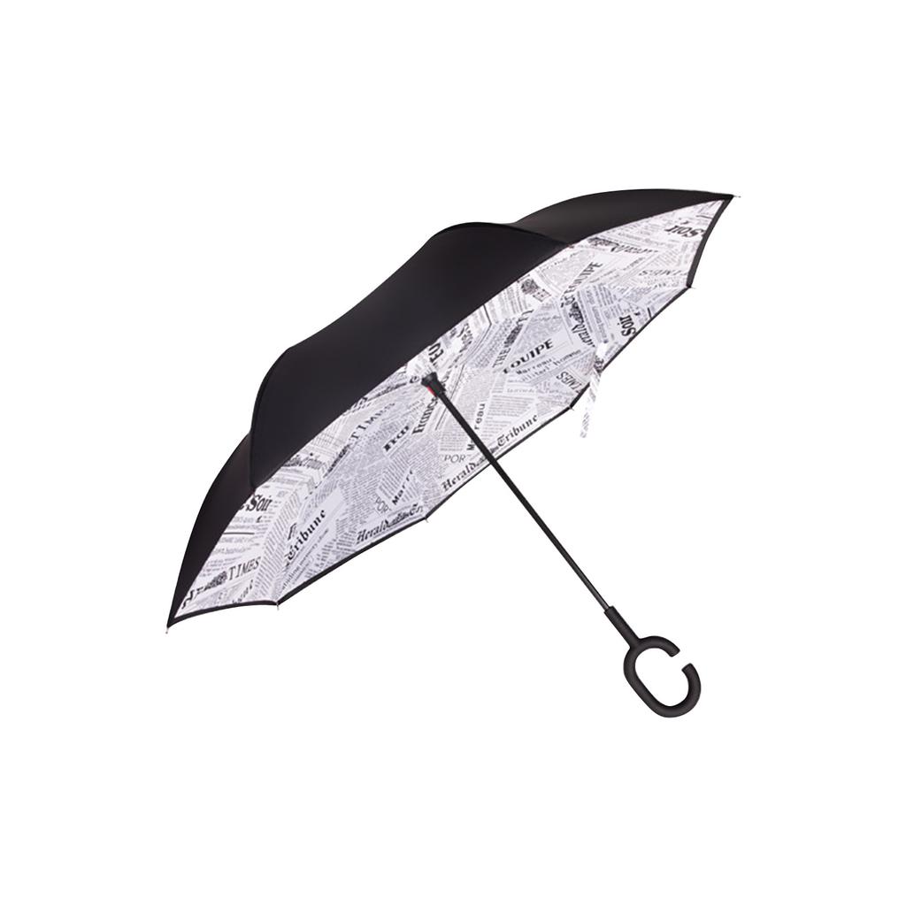 Thickened Black Parasol Umbrella Umbrella Boutique Innovative Reverse Umbrella Double-layer Sun Umbrella