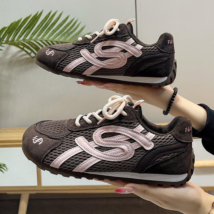 

[youshilai] Flat-bottomed casual moral training little white shoes 2025 autumn new lightweight soft-soled Forrest Gump shoes for women 40