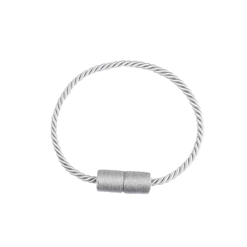 1Pc Magnetic Curtain Tieback Room Accessories Cylinder Hanging Ball Window Drape Holder Buckle Strap Rope Curtain Decoration