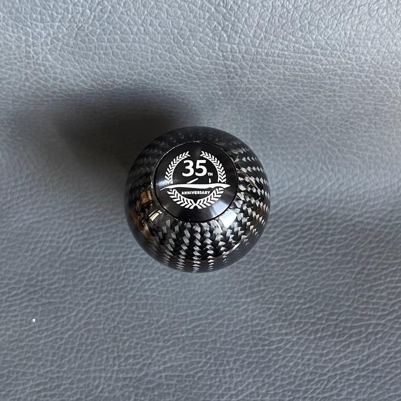 

New Real Carbon Fiber Automatic Gear Shift Knob For Mazda 6 Mazda 3 5 Cx-5 Axela Atenza 30 Years 100 Years Anniversary 35B