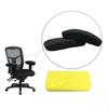 Almofadas Ergonômicas de Espuma de Memória para Braços de Cadeira de Escritório, Capas de Apoio de Braço para Jogos para Alívio da Pressão nos Cotovelos e Antebraços (