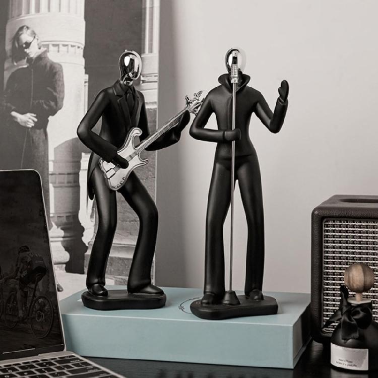 Art Sculpture Home Decoration Statue for Sports Music Home Decoration Figurine Gift for Sportsmans and Musician