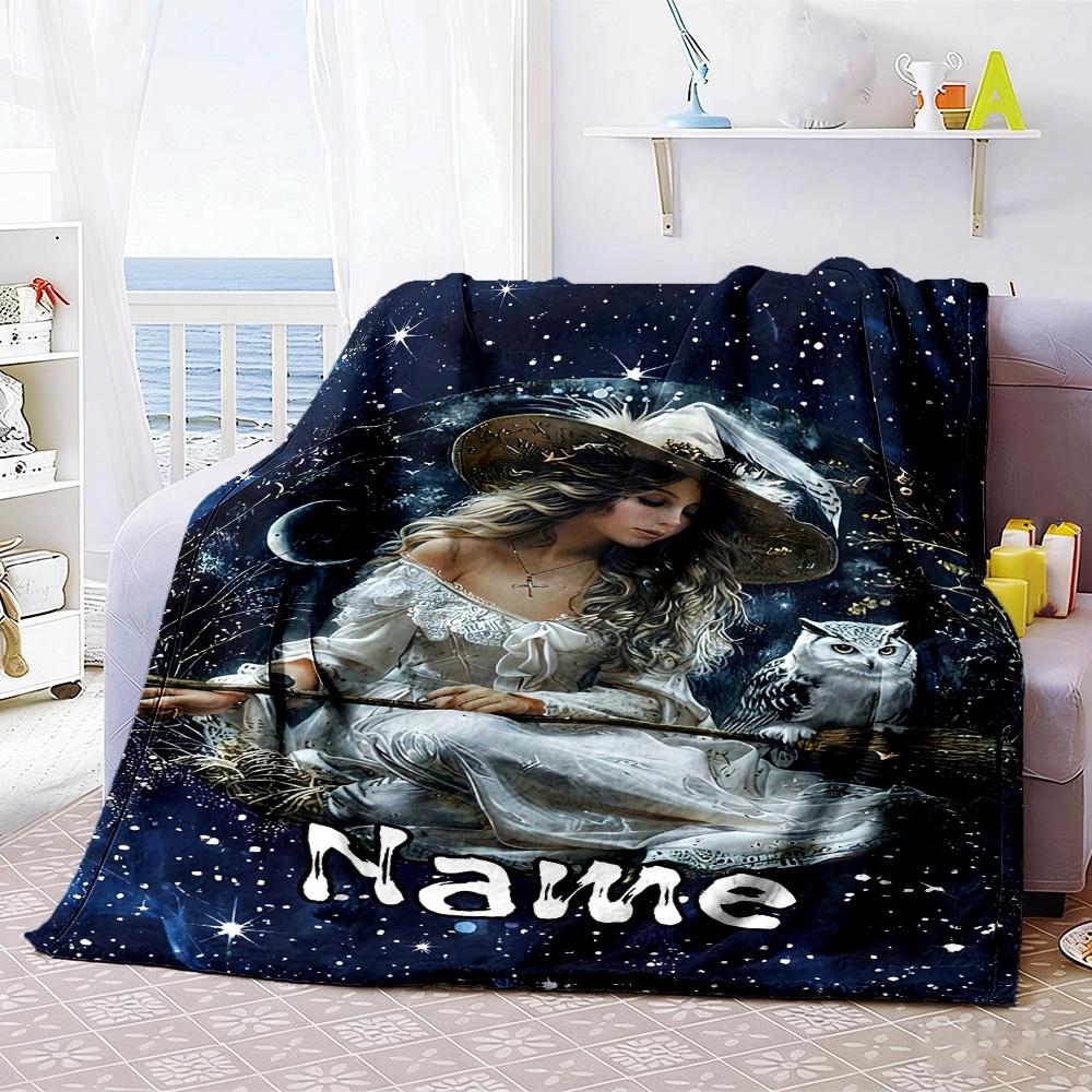 Football Player Home Customize Your Name Blankets Comfortable Soft Lightweight Allseason Multipurpose Blanket For Picnics Sofas Offices Beds Living