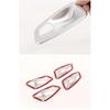 4Pcs Carbon Fiber Texture Interior Door Handle Bowl Trim Cover Fit for BMW E90 3 Series 2005 2006 2007 2008 2009 2010 2011 2012