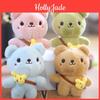 Charme de Bolsa de Pelúcia de Urso da Moda Ursinho Adorável Brinquedo Macio Acessório de Chave Para Crianças