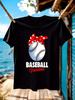 Wo Baseball Grandma Tshirt
