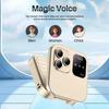 MIni Fold Mobile Phone 2G GSM Dual SIM Card Speed Dial Video Player Magic Voice 3.5mm Jack FM Small Flip Cellphone