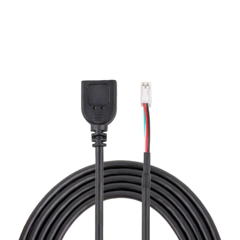 

USB Cable Wiring Harness Set Including 4Pin and 6Pin Option for Navigation Device Expansion in Automotive Applications