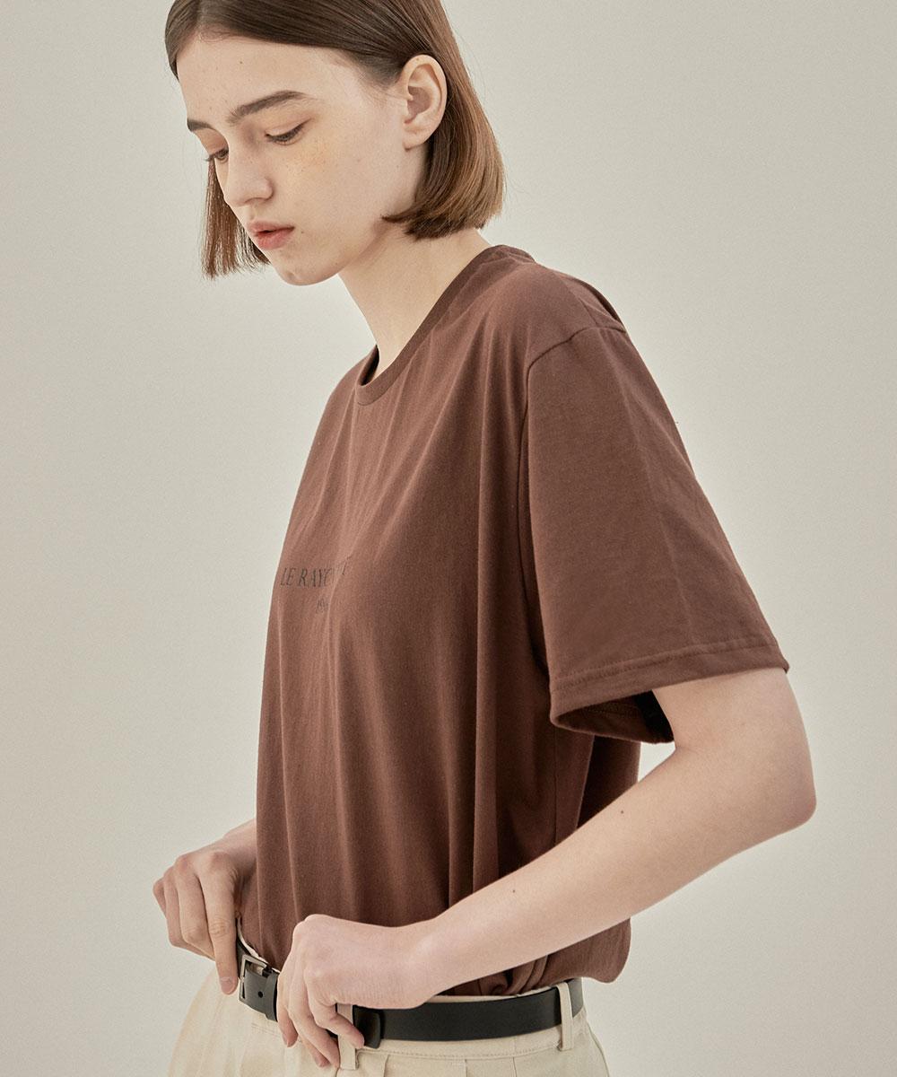 Garry Rudder Le Rayon Vert T-Shirt Brown L