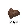 MOC City Small Particles Building Blocks Boys Girls Figures Accessories Curly Hair Beard Set Mini Bricks Toys Gifts For Kids G01