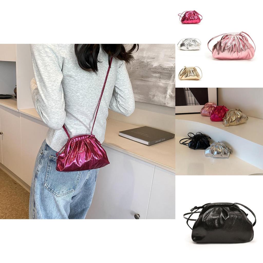 Trendy Shell Shape Shoulder Bag For Women 2024 Fashionable Versatile Crossbody