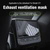For Tesla Y Highland Juniper Rear Center Console Air Vent Cover Vent Outlet Dust Cover Car Styling Interior Accessories D9r9