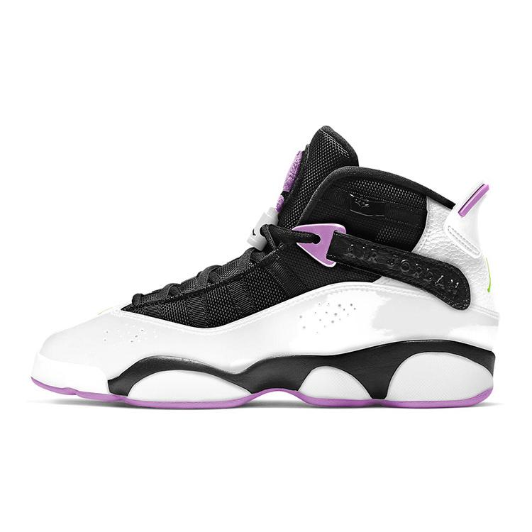 Jordan 6 Rings Белый Светло-Фиолетовый GS 323419-150 36
