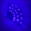 LED Luminous Lace Rose Folding Dance Fan - Chinese Style Wedding Accessory