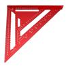 12 Inch Rafter Square Aluminum Alloy Carpenter Square Triangle Angle Protractor  Carpentry
