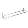 Bath Towel Bar 23in Stainless Steel Wall Mount Rustproof Strong Load Bearing Double Towel Bar for
