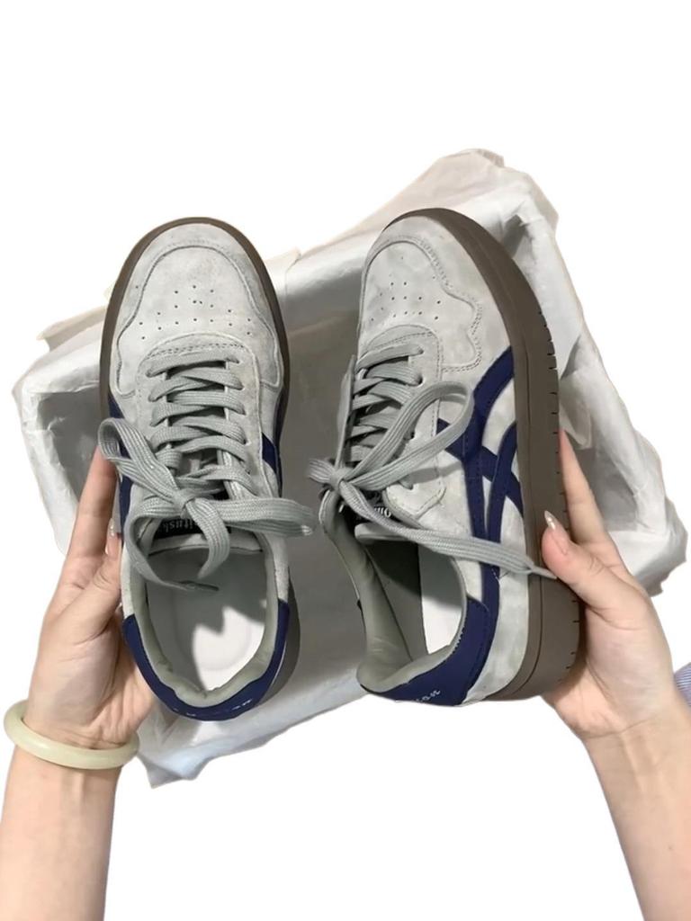 Women's Retro Thick-Soled German Training Shoes - Breathable, Versatile Casual Sneakers for Autumn & Summer