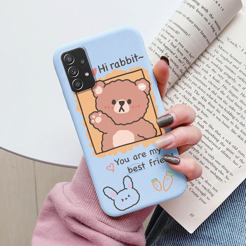 Soft Case For Samsung Galaxy A73 5G Phone Cover Cute Flowers Butterfly Fundas TPU Coque For Samsung A73 A 73 5G Bumper Cases