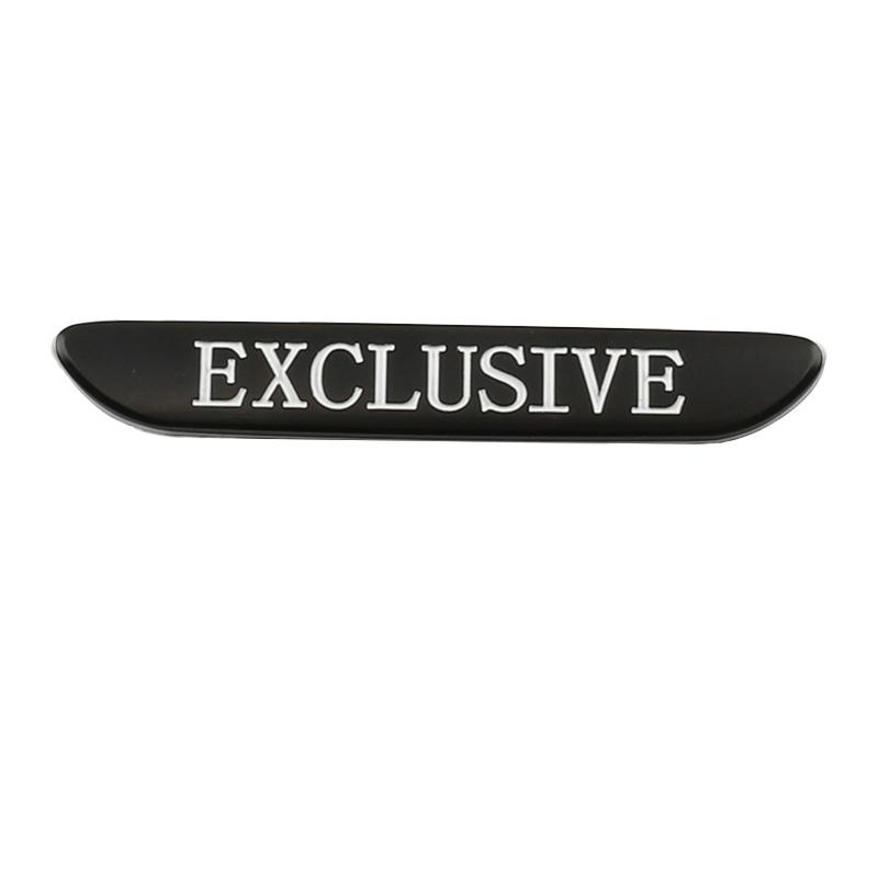 3D Metal Car Sticker EXCLUSIVE Grand Edition Fender Logo Decals For Mercedes Benz C260 C300 E260 E300 C200 Badge Emblems Parts AO4