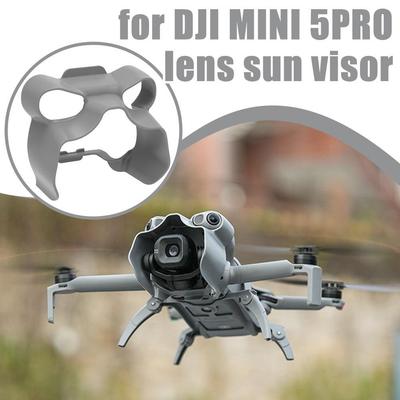 Lens Camera Hood For DJI MINI 5 PRO Sunshade Anti-glare Lens Guard Gimbal Protective Cover Sunhood Drone Accessories