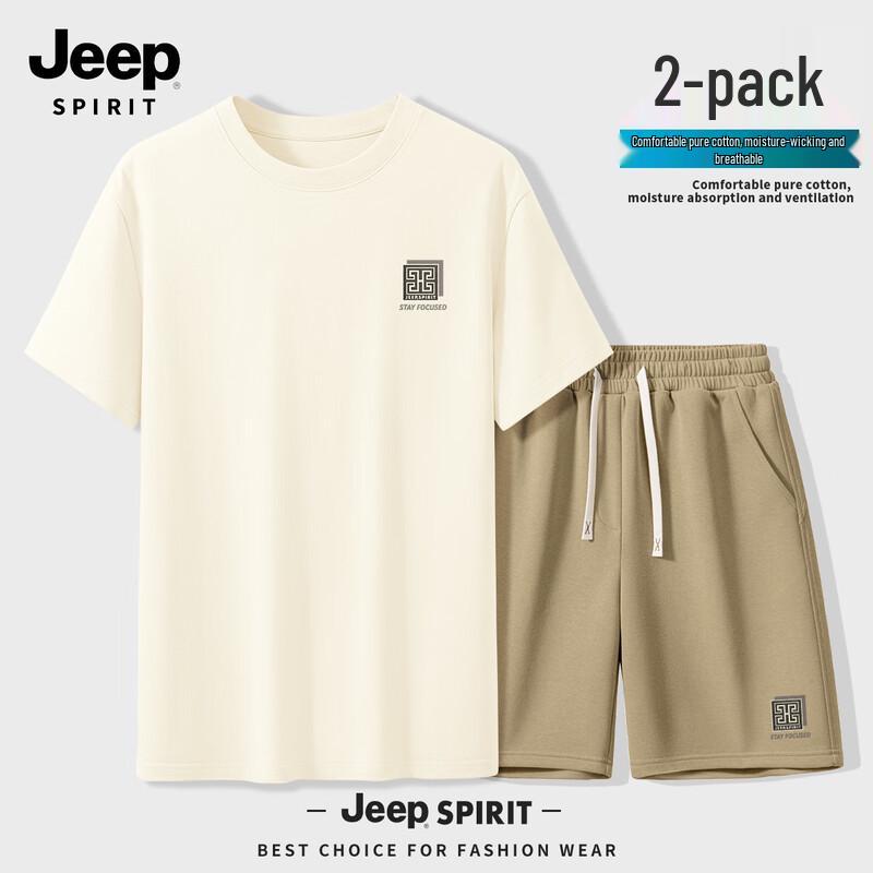 Мужской летний повседневный комплект JEEP SPIRIT 2025 3XL