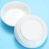 Creative Round White Ceramic Dipping & Seasoning Plate