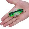 ABS Hard Fishing Lures 7.5cm Fishing Baits Durable Bionic Cicada Lures  Lake Fishing