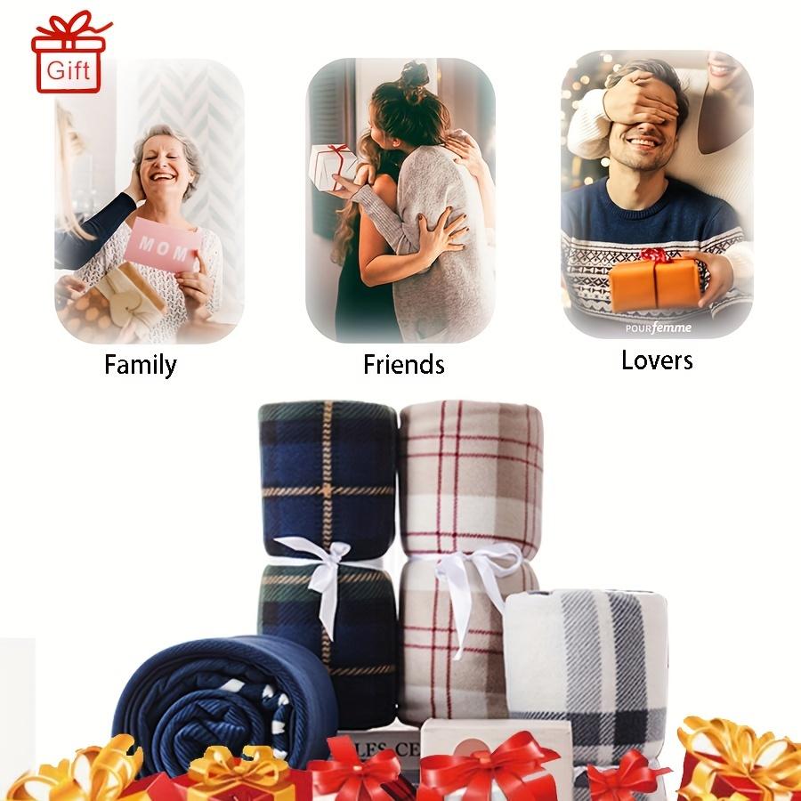 Cozy Flannel Wearable Blanket Shawl - Perfect for Winter, Office & Outdoor Leisure