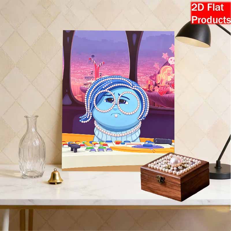 Disney Pearl Painting Inside Out Creative Pearl Art Painting 5D DIY Pearl Embroidery Mosaic Cross Stitch Kit Home Decoration Based On Youyou