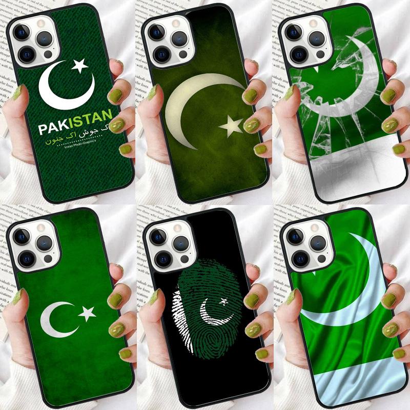 Pakistan Flag Banner Phone Case For iPhone 17 Air 16 pro max 15 14 plus 12 13 Soft Bumper Shell Cover coque