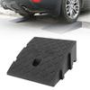 Auto-Schwellenrampe mit Seitenverschluss 250mm*270mm*110mm 2200 Lbs PVC Auffahrts-Schwellenrampen für Laderampe Bürgersteig Auto Motorrad