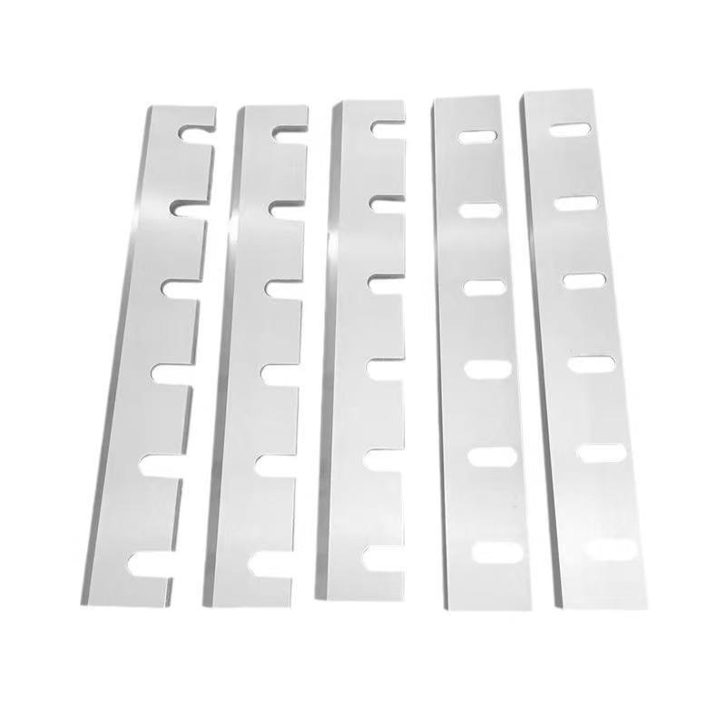 High-Efficiency Plastic & Wood Crusher Blades: Moving and Fixed Shredder Accessories