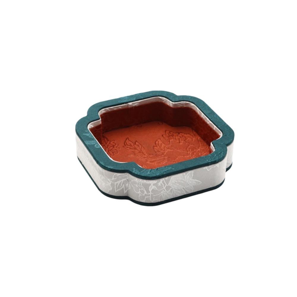 Chinese Vintage Court-Style Jewelry Storage Tray Satin Surface Jewelry Showcase Dressing Table
