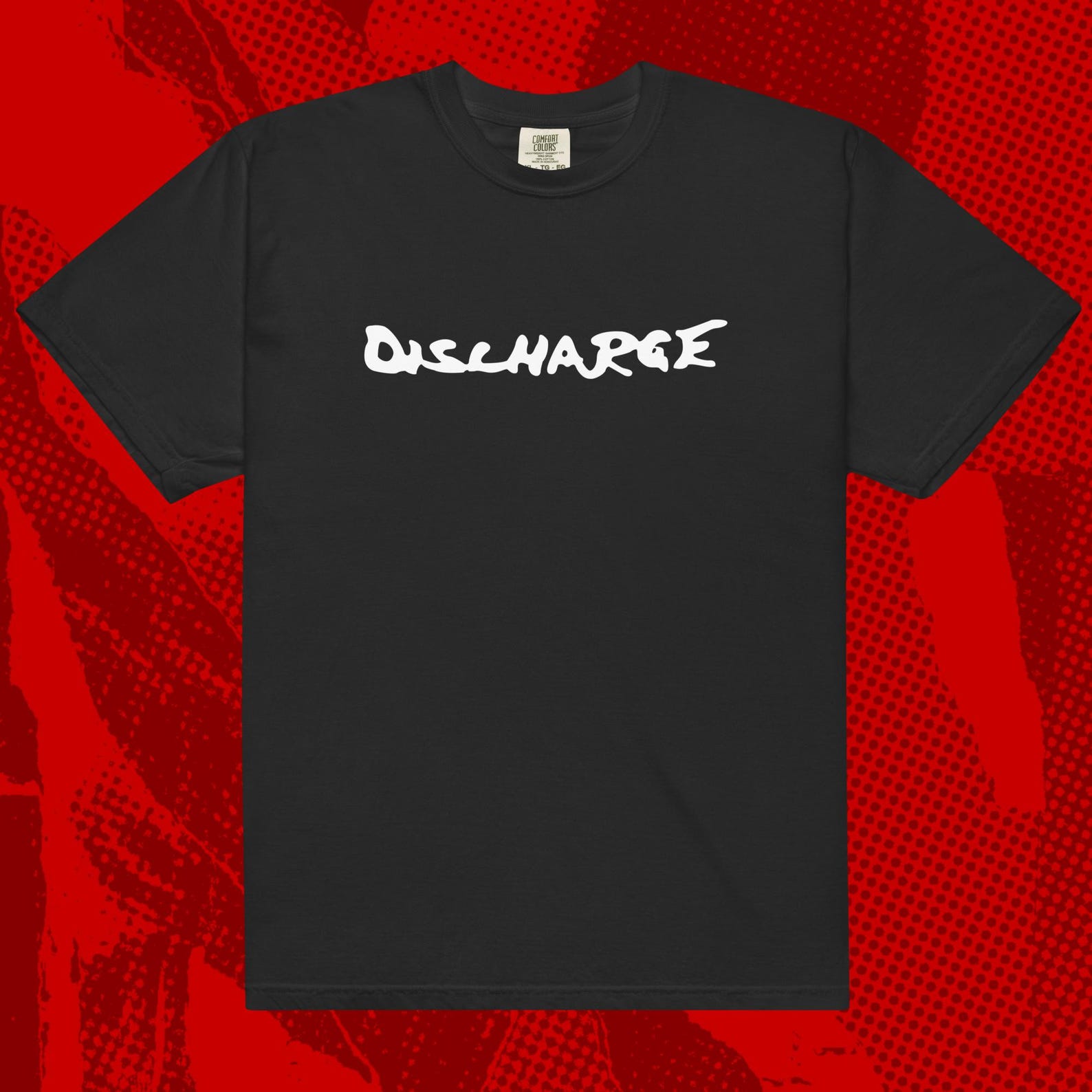 Discharge Logo Shirt | Punk D-Beat Crust Crass GBH Tragedy S
