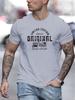 Unisexs  Cotton Casual Sports Loose Fit Funny Dog First Print Round Neck Short Sleeved TShirt Top
