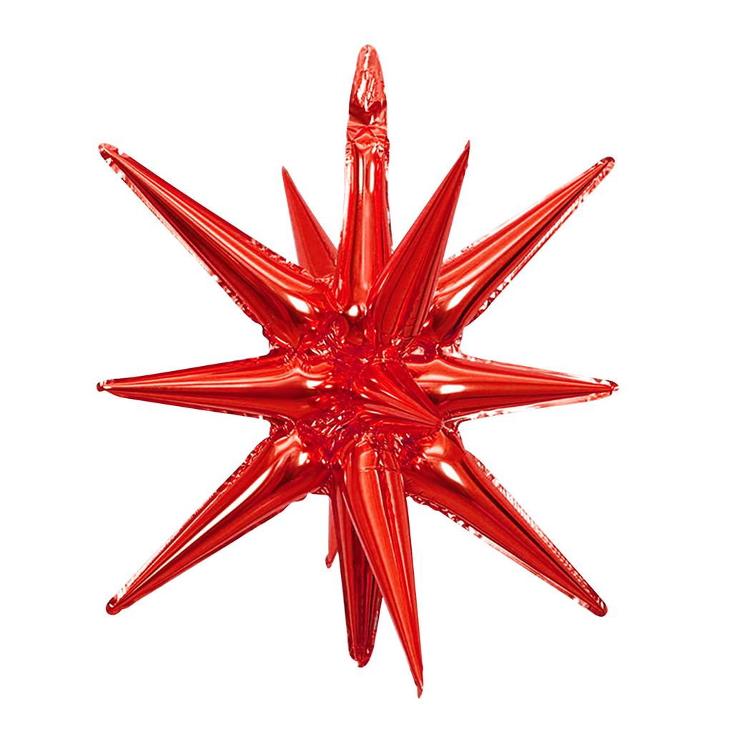 1/3/5pcs 22inch Explosion Star Balloon Silvery Gold Black Red Explosion Star Foil Balloon for Wedding Birthday Party Decoration 5