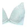 AMOSTYLE BY Triumph Dream Bra Deep V Bra Panty Swinging 3683 D70M & Set, Bouquet, (Sterling Blue),