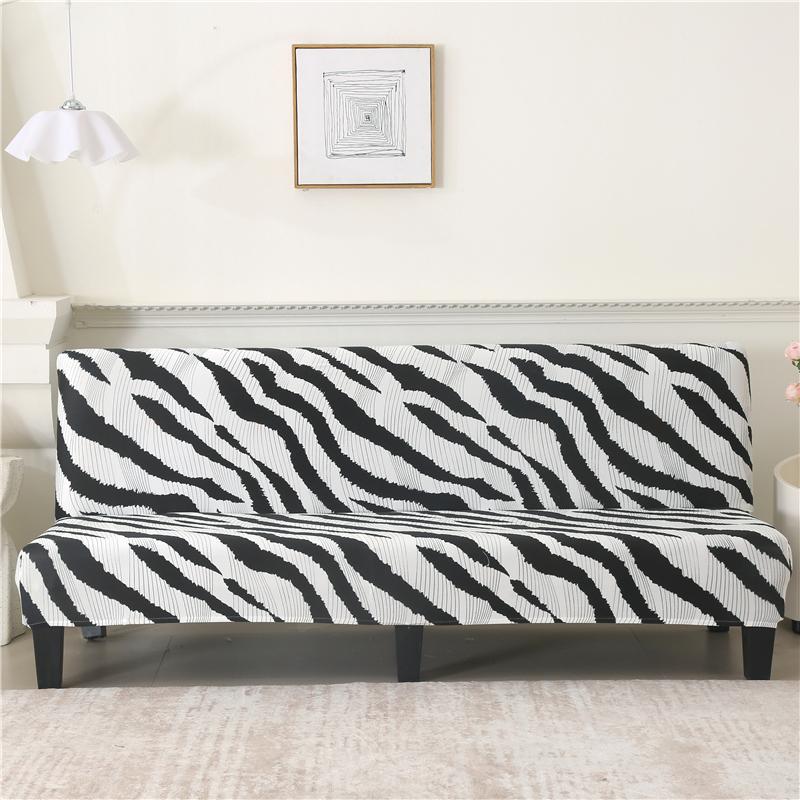 Yeni Futon Kanepe Koruyucu Katlanır Kanepe Yatak Örtüsü Oturma Odası İçin Kolsuz Kanepe Kılıfları Elastik Spandeks Malzeme Yumuşak Slipcoverlar