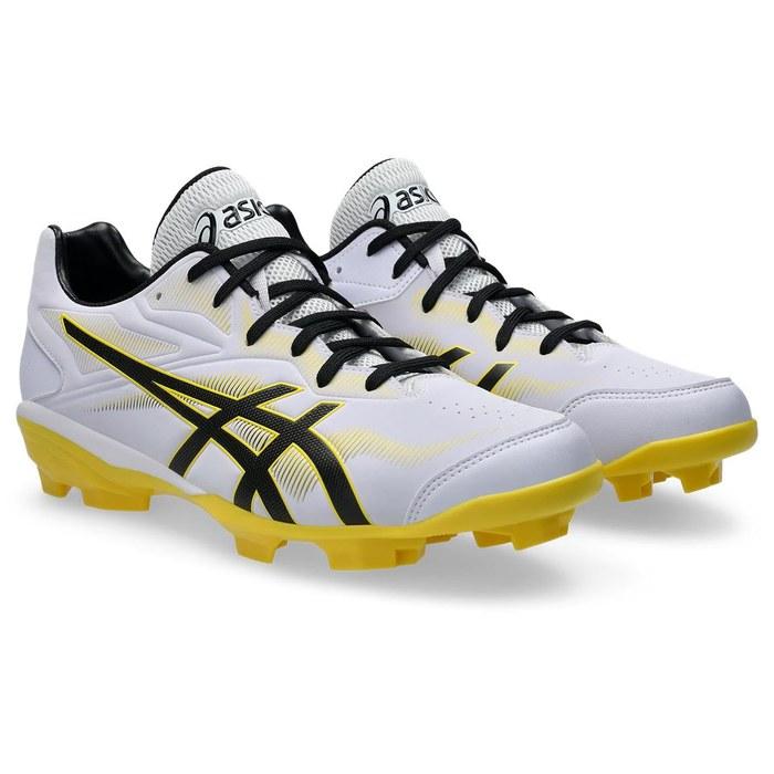 Asics Baseball Shoes STAR SHINE 3 White/Black 25.5 Cm 2.5E 105(White/Black) 25.5 Cm 2E