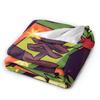 1x1x1x1 Forsaken One by One Knitted Blanket Coral Fleece Plush Super Warm Throw Blankets for Bedroom Sofa Bedroom Quilt