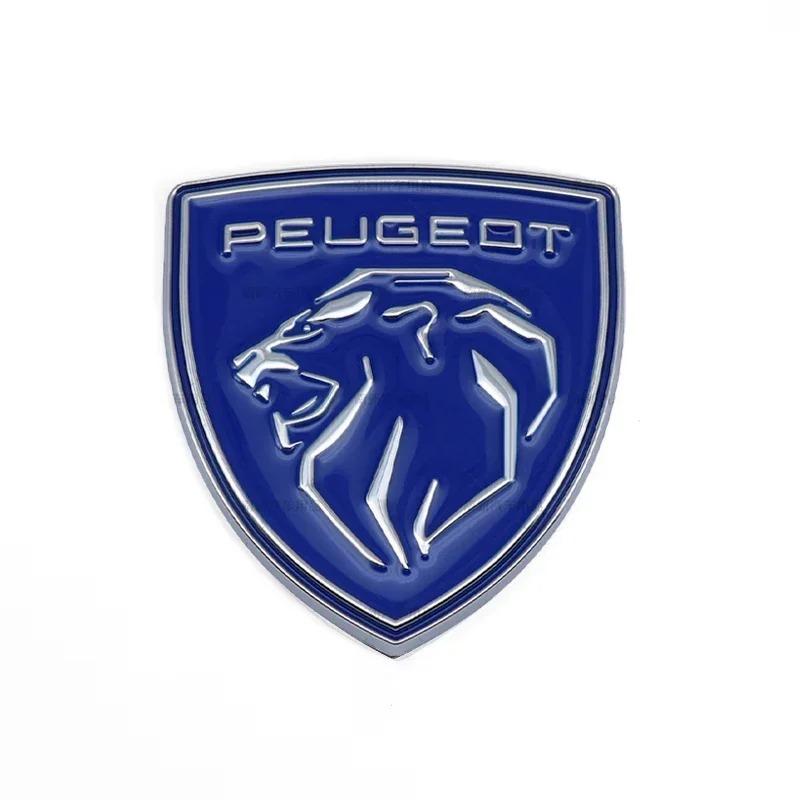 Peugeot Car 3D Metal Badges Trunk Body Window Side Decoration Sticker For Peugeot 308 3008 Rifter 5008 508 301 408 4008 2008 208