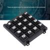 16 Keys External Big Keypad 4x4 Button Keyboard Module Keyboard Module  Electronic Projects