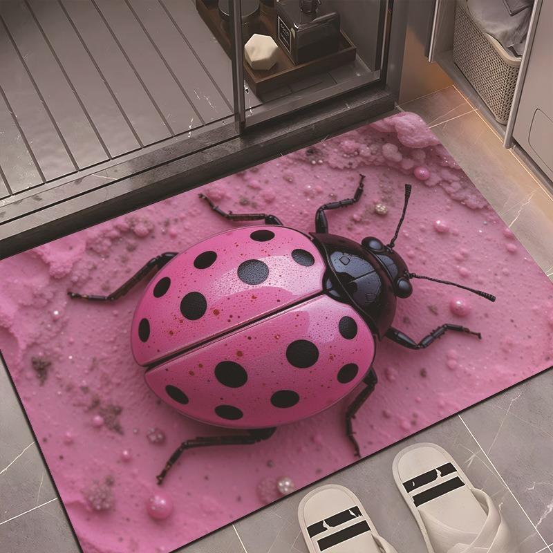 

3D Visual Effect Diatom Mud Bathroom Floor Mat Absorbent Bathroom Kitchen Entrance Carpet Anti Slip and Wear-resistant Mat 30x40cm