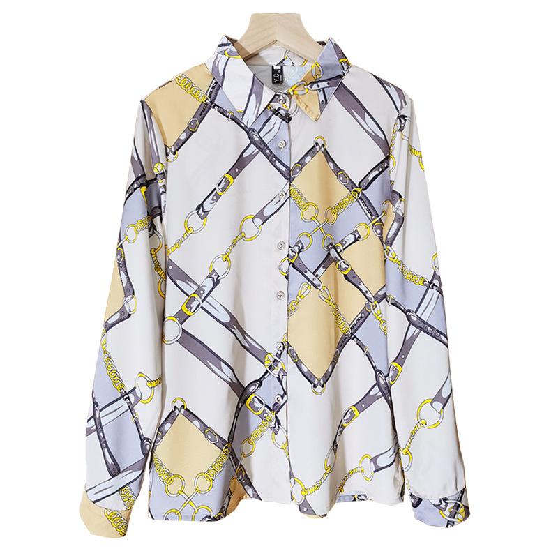 Spring Women's Silk Blouse Fashion Satin Long Sleeve Vintage Women's Tops Elegant Tops OL Ladies Tops Women's Clothes