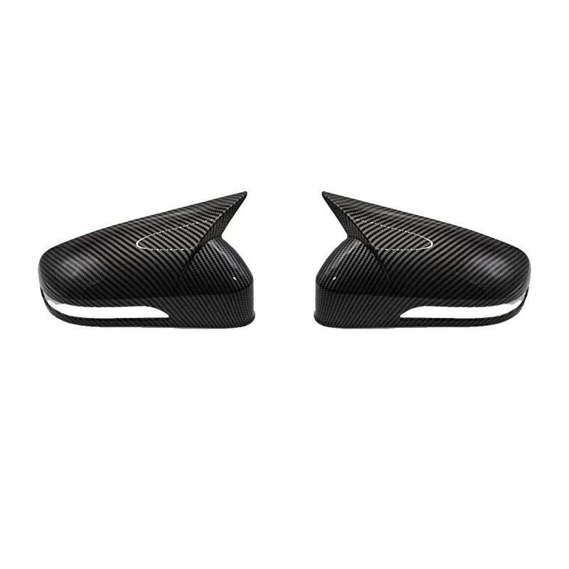 Car Sticker Rearview Side Mirror Cover Fit For Chery Tiggo 8 Pro MAX 2018 - Wing Cap Rear View Case Trim Carbon ABS